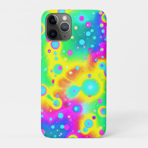 Lebendiges Neon-Flammen-Muster Case-Mate iPhone Hülle