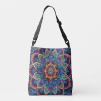 Lebendiges psychedelisches Mandala