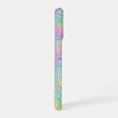 Lebendiges Regenbogen-Glitter-Sparkle-iPhone-Case iPhone 16 Hülle (Rechte Seite)