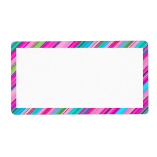 Lebendiges Regenbogen-Streifenmuster-Design
