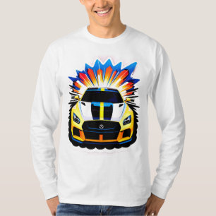 Lebendiges Rennfahrzeug T-Shirt