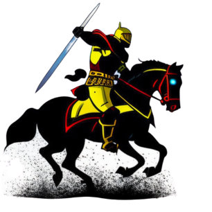 Lebendiges Ritter-T-Shirt-Wurfkissen-Papierteller T-Shirt