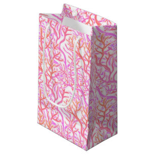 Lebendiges rosa Korallenriff Kleine Geschenktüte