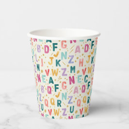 Lebendiges Scholar Gold Dust Muster Pappbecher