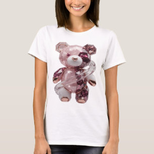 Lebendiges Silber ABSTRACT ART Statement Design T-Shirt