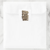 Lebendiges Silber POLANDIC TIC Sticker Design (Tasche)
