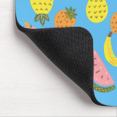 Lebendiges Sommerfrüchte-Muster Mousepad (Ecke)