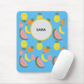 Lebendiges Sommerfrüchte-Muster Mousepad (Mit Mouse)