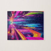 Lebendiges Stadtbild-Puzzle Puzzle (Horizontal)
