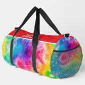 Lebendiges Sternen-Tie-Dye-Reisegepäck Duffle Bag (Rechte Ecke)