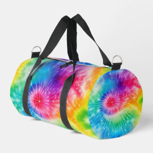 Lebendiges Sternen-Tie-Dye-Reisegepäck Duffle Bag