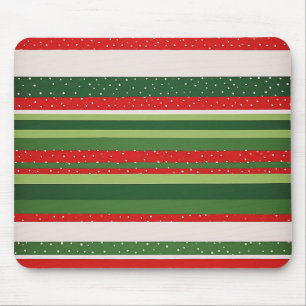 Lebendiges Streifenmuster Hintergrund Mousepad