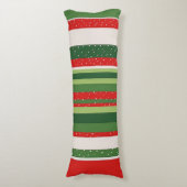 Lebendiges Streifenmuster-Hintergrund Seitenschläferkissen (Vorderseite Vertikal)