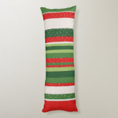 Lebendiges Streifenmuster-Hintergrund Seitenschläferkissen (Rückseite (Vertikal))