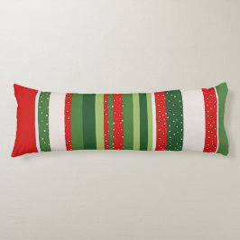 Lebendiges Streifenmuster-Hintergrund Seitenschläferkissen