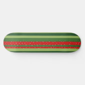 Lebendiges Streifenmuster Hintergrund Skateboard (Horizontal)