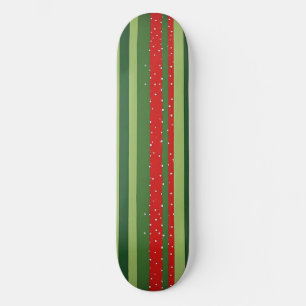 Lebendiges Streifenmuster Hintergrund Skateboard