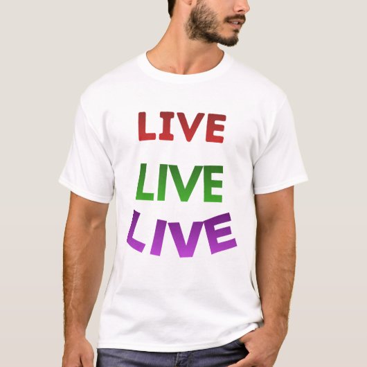 Lebendiges T-Shirt (Vorderseite)