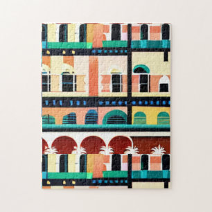 Lebendiges tropisches Paradies Puzzle