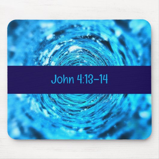 Lebendiges Wasser Mousepad (Vorne)