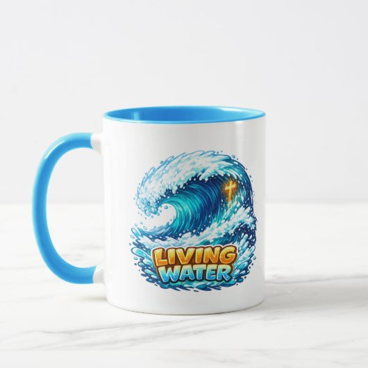 Lebendiges Wasser Tasse (Links)