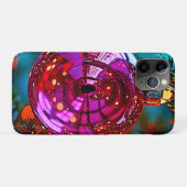 Lebendiges Weihnachtsschmuck-Funkeldesign Case-Mate iPhone Hülle (Rückseite (Horizontal))