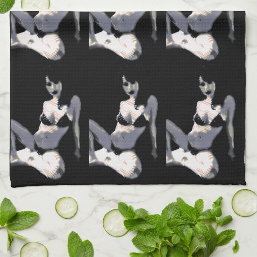 Lebendoll 4 geschirrtuch (Gefaltet)