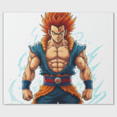 Lebenheld otaku weeb decal merke geschenkpapier (Flach)