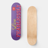 LEBENSÄCHLICH SKATEBOARTEN SKATEBOARD (Vorderseite)