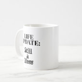 Lebensaktualisierung: Noch ein Chaos Kaffeetasse (Vorderseite Links)