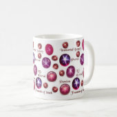 Lebensalter: Der Blutstar Ruby Kaffeetasse (VorderseiteRechts)