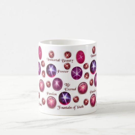 Lebensalter: Der Blutstar Ruby Kaffeetasse (Mittel)