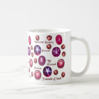 Lebensalter: Der Blutstar Ruby Kaffeetasse
