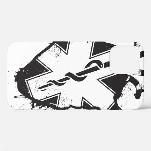 Lebensart anatomisches Herz Case-Mate iPhone Hülle (Rückseite (Horizontal))