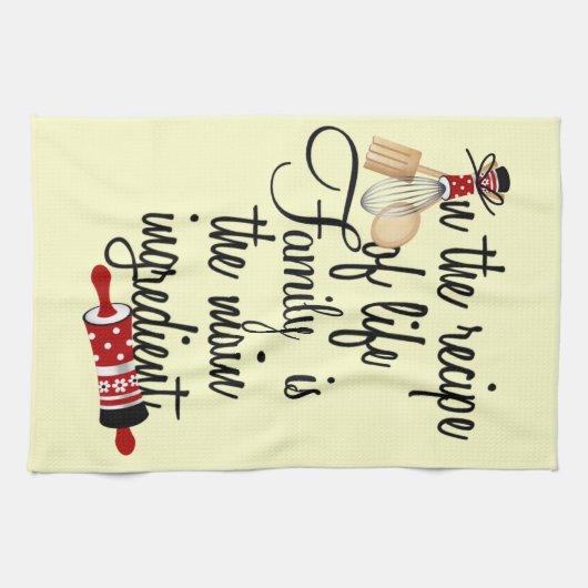 Lebensart ist Familie Küchentücher (Horizontal)