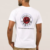 Lebensart Shotokan stolzen Vater-T - Shirt (Rückseite)