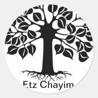 Lebensaufkleber Runder Aufkleber