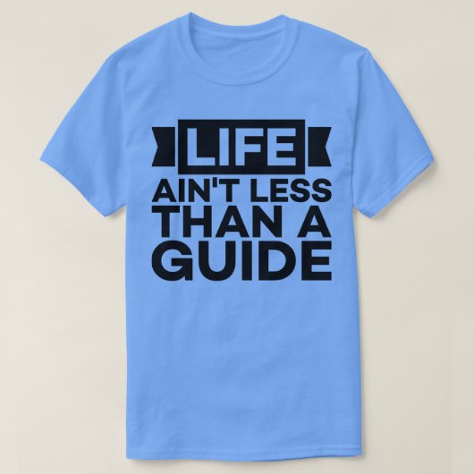Lebensbasierte Textkunst T-Shirt (Design vorne)