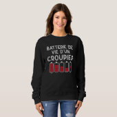 Lebensbatteriehändler Händler Sweatshirt (Vorne ganz)