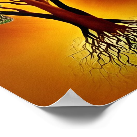 LEBENSBAUM 19 POSTER (Ecke)