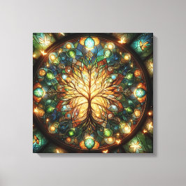 Lebensbaum 1 leinwanddruck