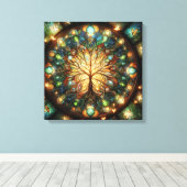 Lebensbaum 1 leinwanddruck (Insitu (Holzboden))