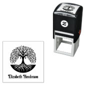 Lebensbaum #3 mit optionalem Namen Permastempel (Beispiel)