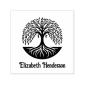 Lebensbaum #3 mit optionalem Namen Permastempel (Design)