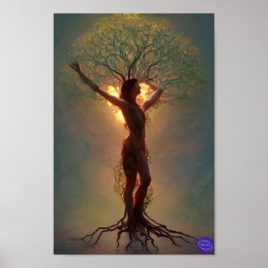 LEBENSBAUM 4 POSTER (Vorne)