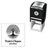 Lebensbaum #5 - Datum der Familiennamen Permastempel (Beispiel)