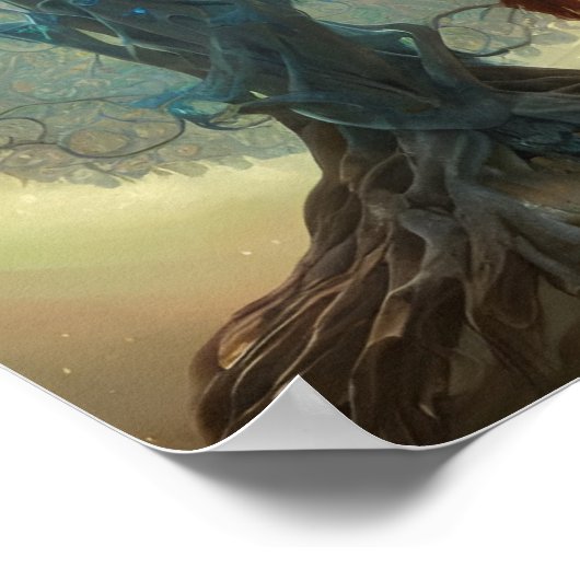 LEBENSBAUM 5 POSTER (Ecke)