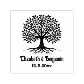 Lebensbaum #6 Datum der Familiennamen Permastempel (Design)