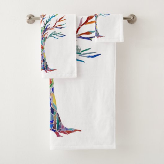Lebensbaum badhandtuch set (Insitu)