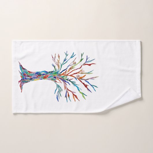 Lebensbaum  badhandtuch set (Handtuch)